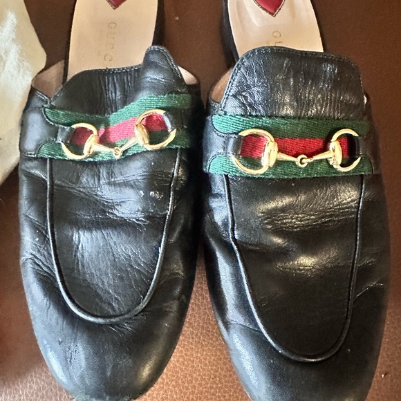 GUCCI WOMEN'S PRINCETOWN SLIPPER SIZE 37 1/2 - Picture 4 of 7
